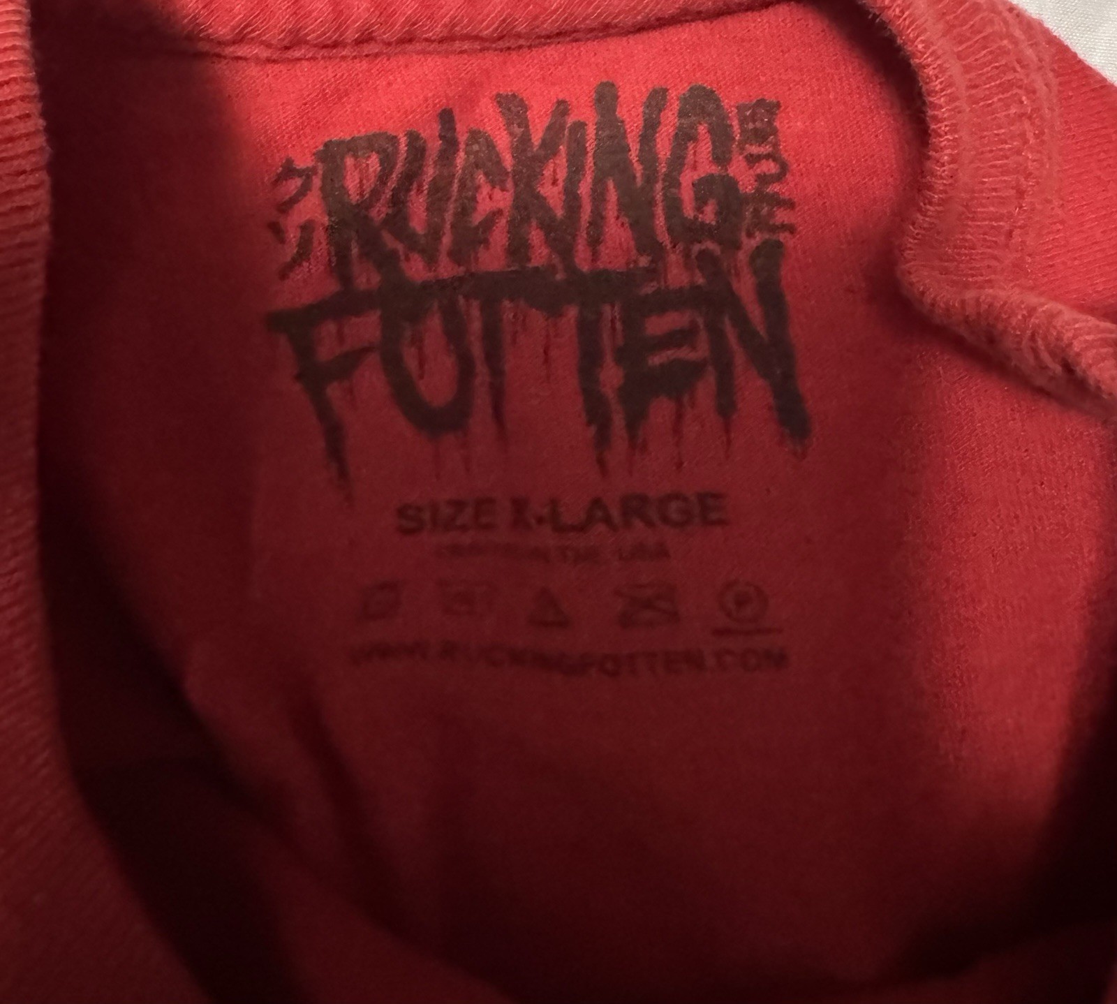 Rucking fotten Kill Bill The Bride Graphic Print Red Cotton Crew Neck T-Shirt XL