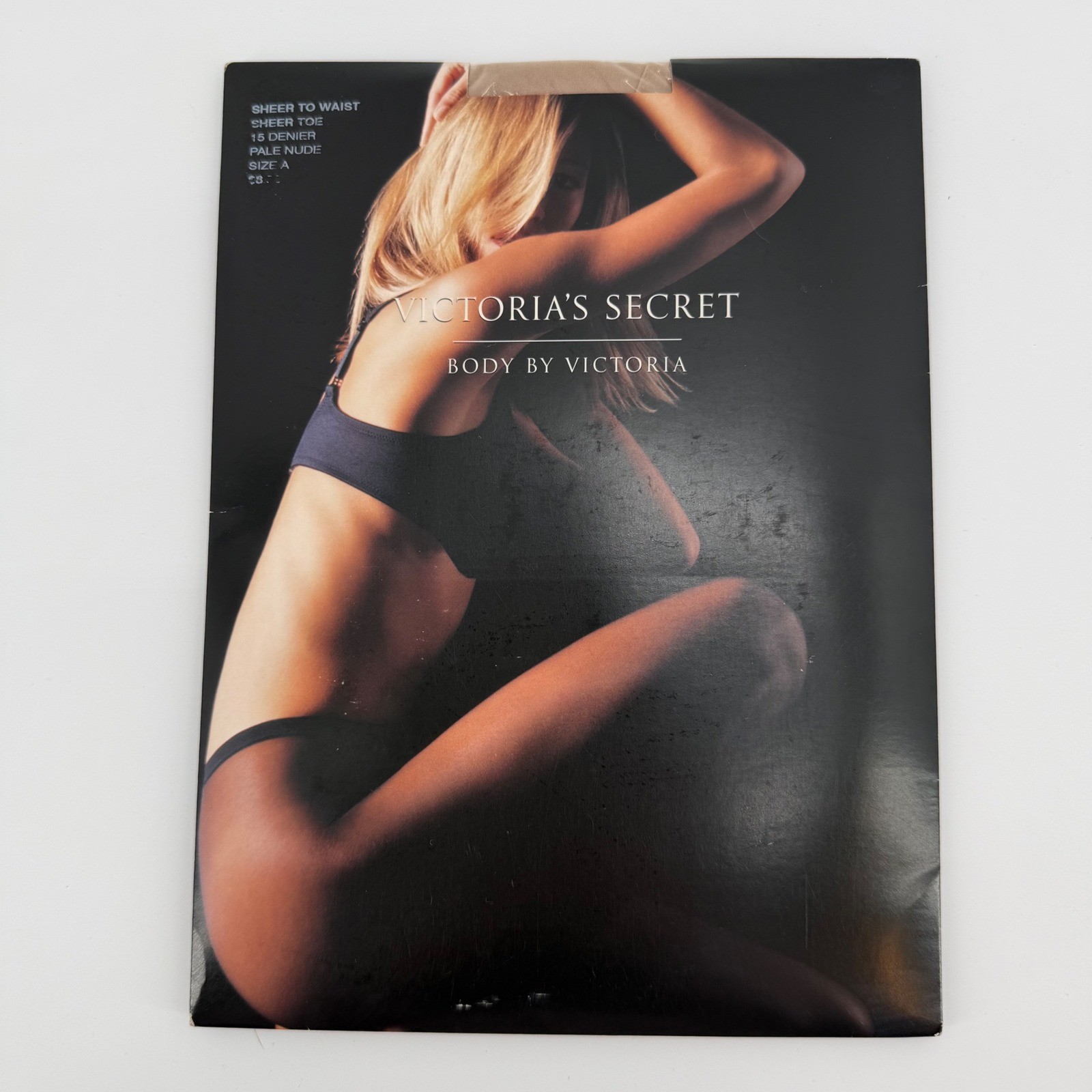 Victoria’s Secret Body by Victoria Sheer to Waist Pantyhose Pale Nude Size A NEW