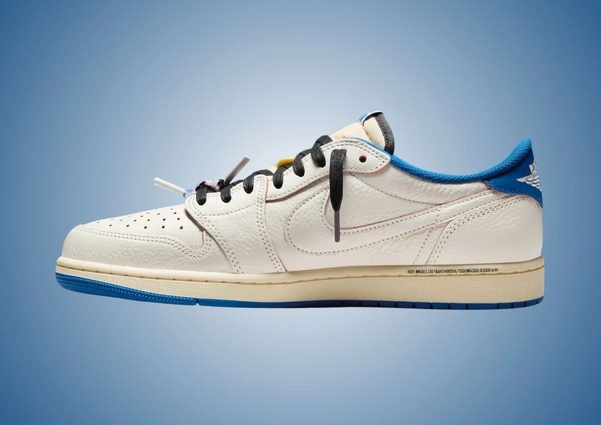 NIKE AIR JORDAN RETRO 1 LOW OG SP Fragment X Travis Scott Sail DM7866-104 Sz 13