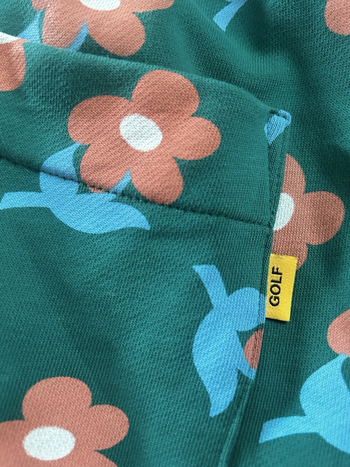 GOLF WANG FW17 Green/Orange Find Some Time Sweatpants Men’s Large (READ DESC)