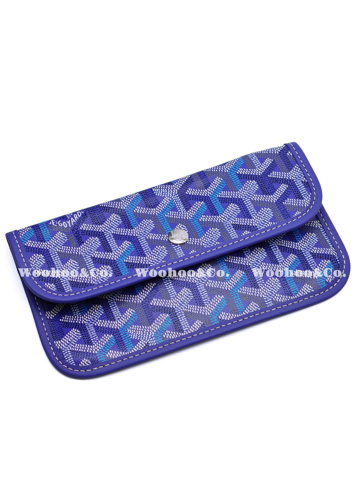 GOYARD Saint Louis Handbag Women’s Multicolored Blueberry Purple 15.7×7.9×12.6in