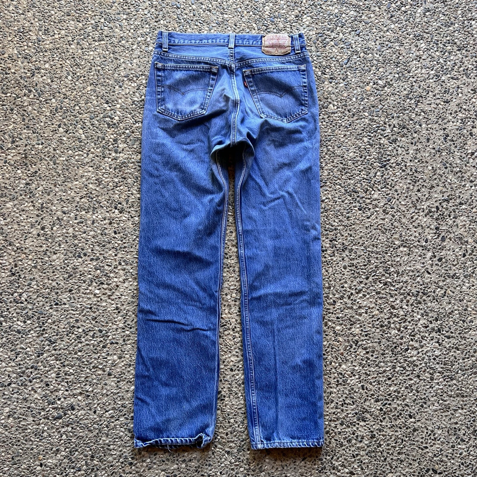 Vintage Levi’s 501 XX Made In USA 90s Blue Medium Wash 34×36 Fits 31×31