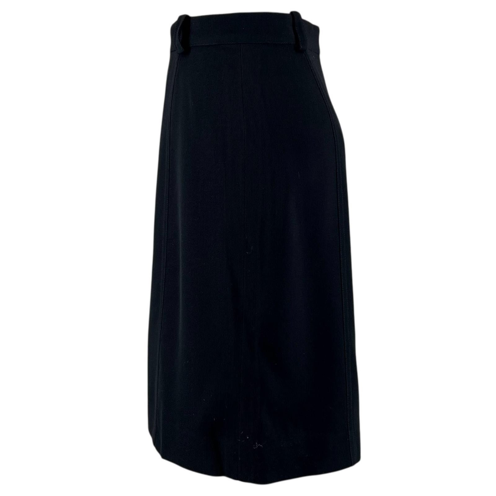 CHANEL Wool Skirt – DUTY FREE