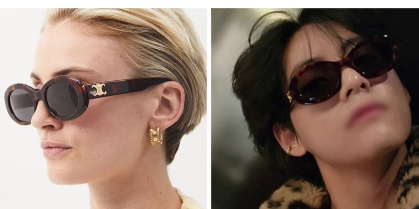 Celine Triomphe 01 Sunglasses CL40194U 53E Luxury Geek Chic 155780954