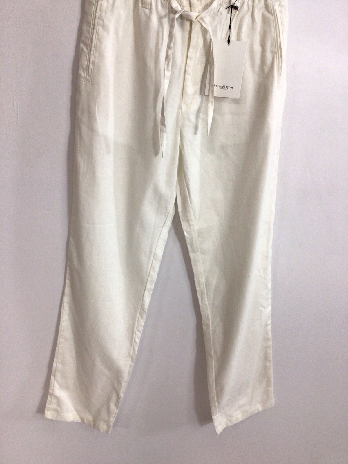 Hat & Beyond Los Angeles Linen Pants Womens Small New