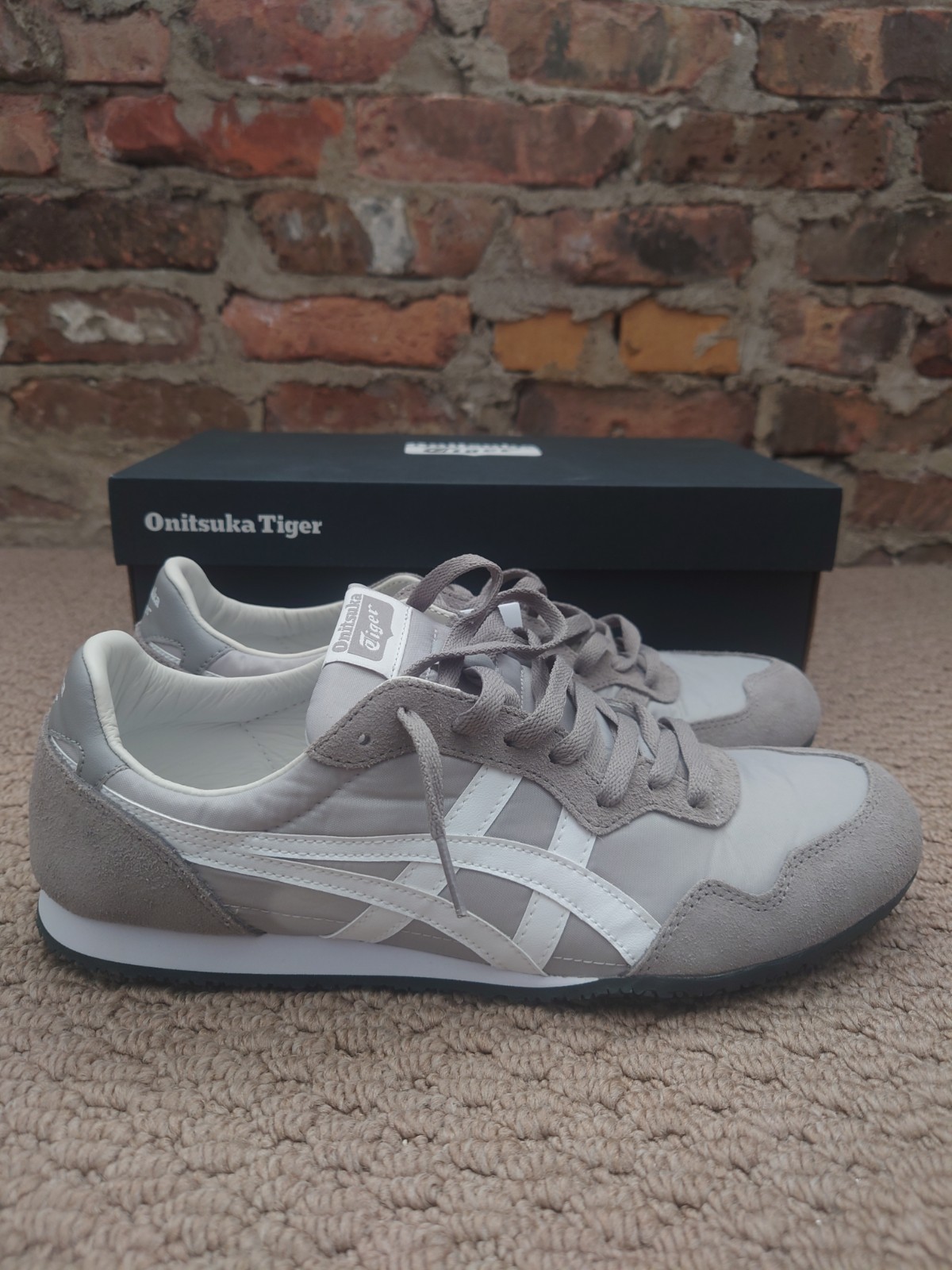 Onitsuka Tiger SERRANO 1183B400.022 OYSTER GREY/WHITE US 10