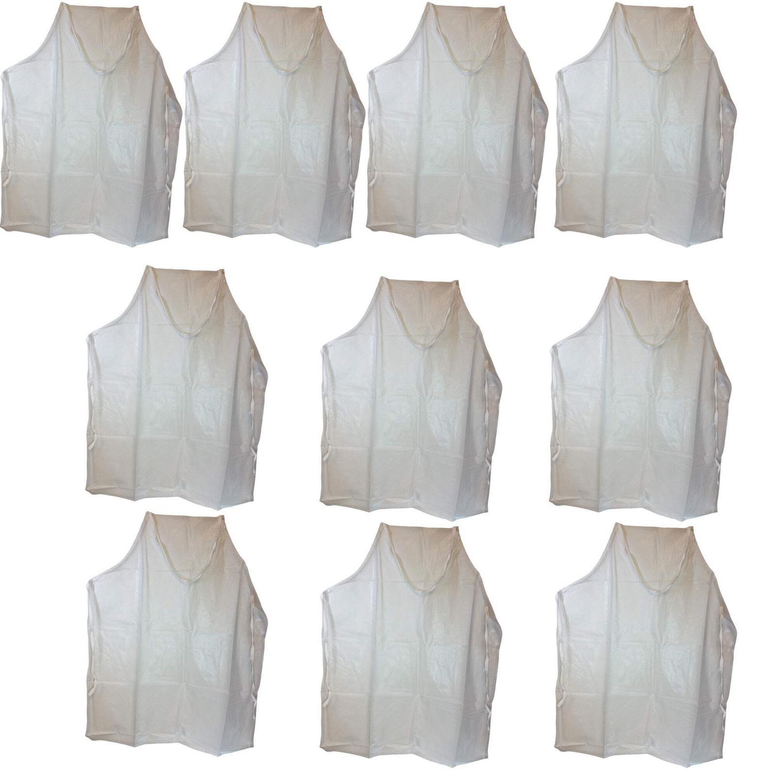 Apron, Vinyl, 27 in. x 42 in., Pack of 10