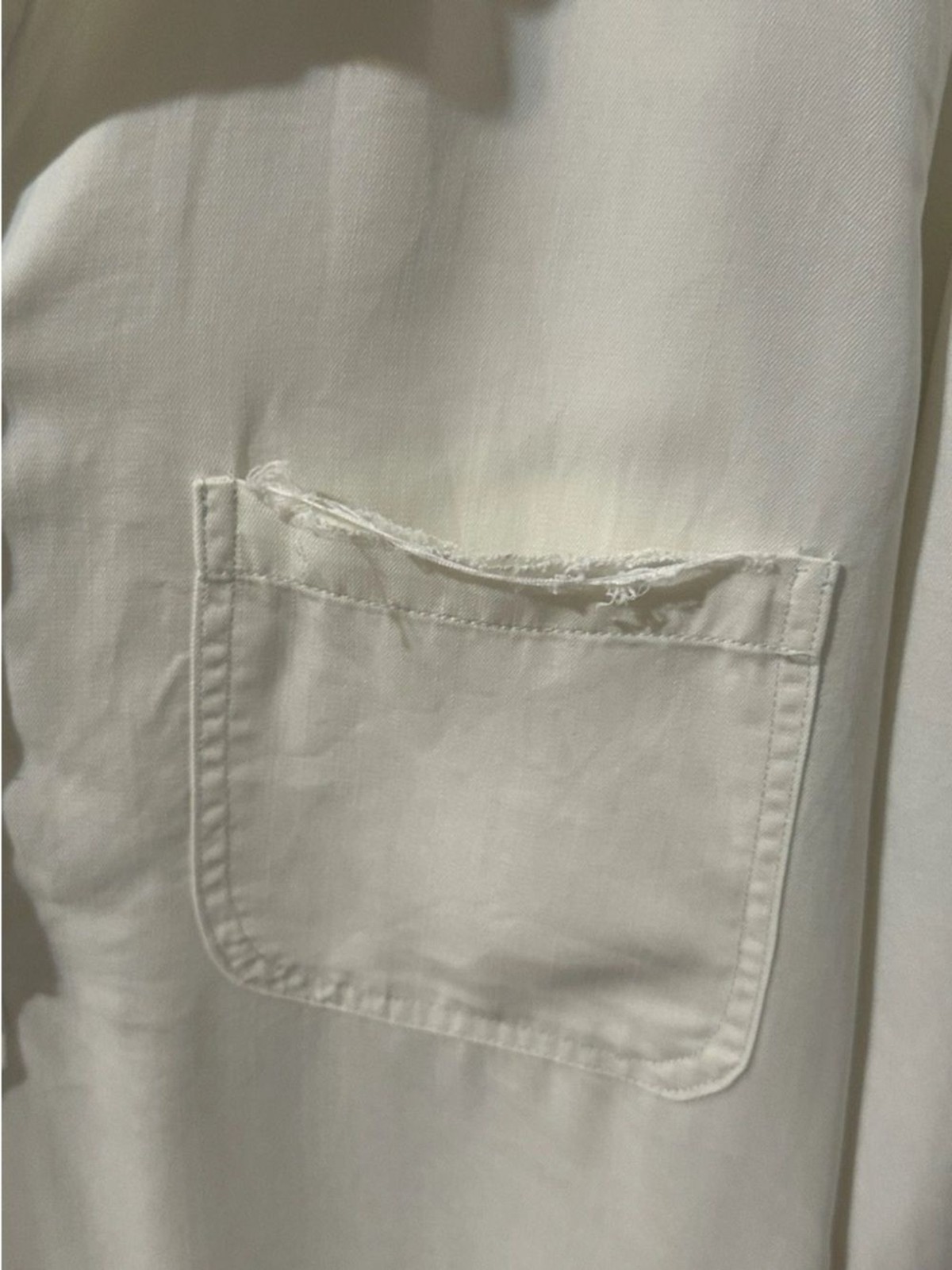 Cream Dip-Dye Tunic Top with Pink and Gray Ombre Dear John