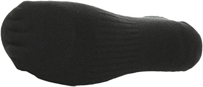 Nike SB No Show Socks 3 Pack Black Grey White New Dri Fit L 8-12 Men