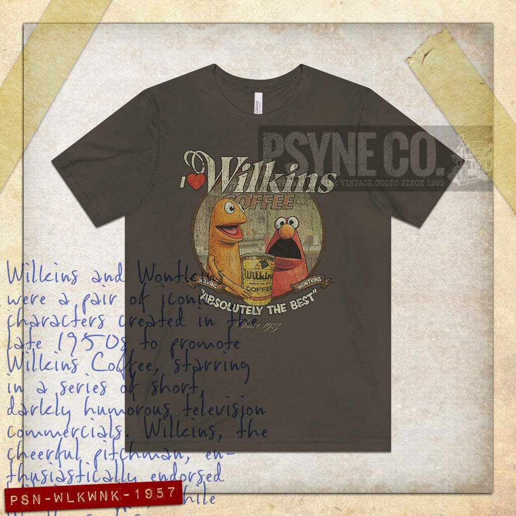 Wilkins & Wontkins 1957 Vintage Men’s T-Shirt