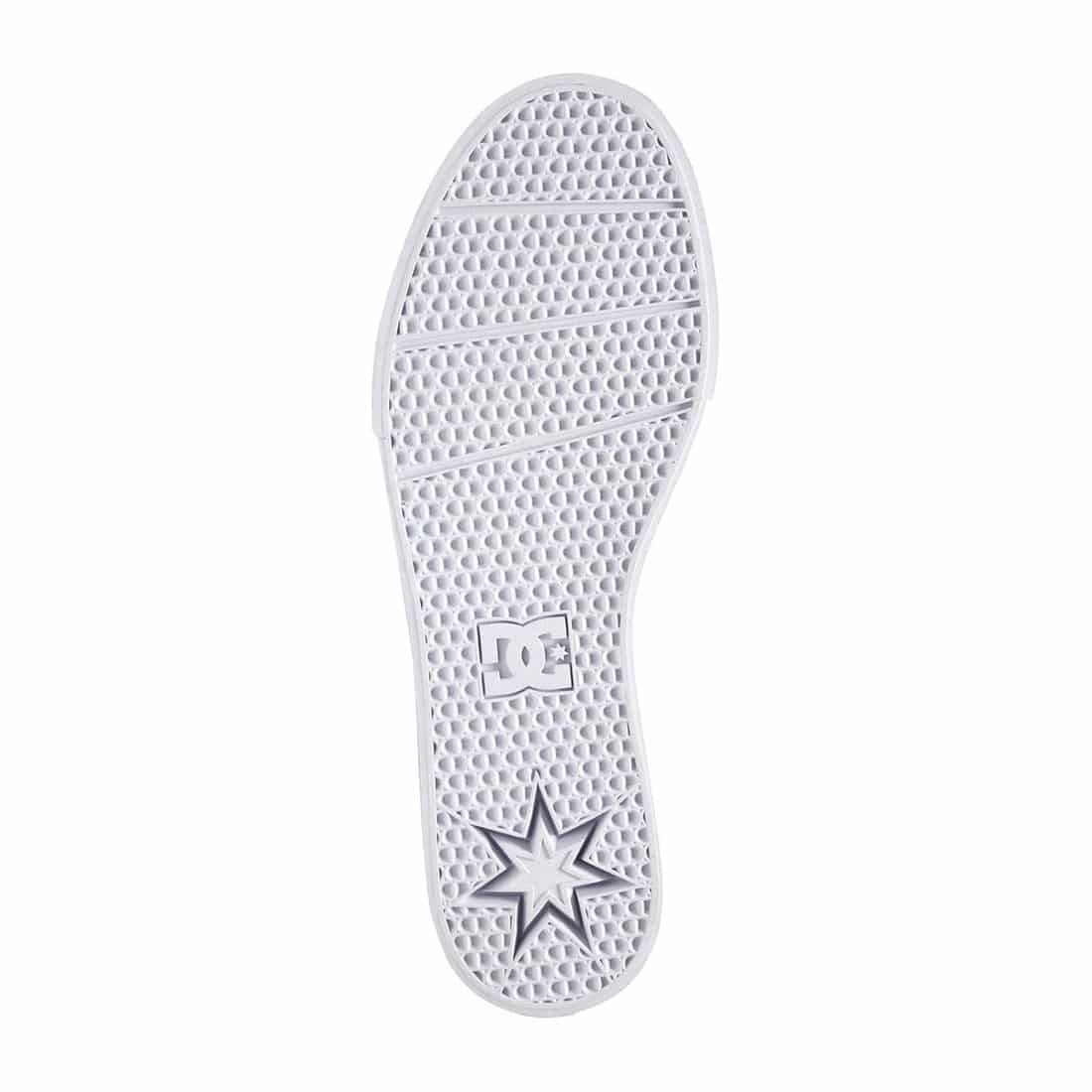 DC Trase TX Skate Shoes – White/Black