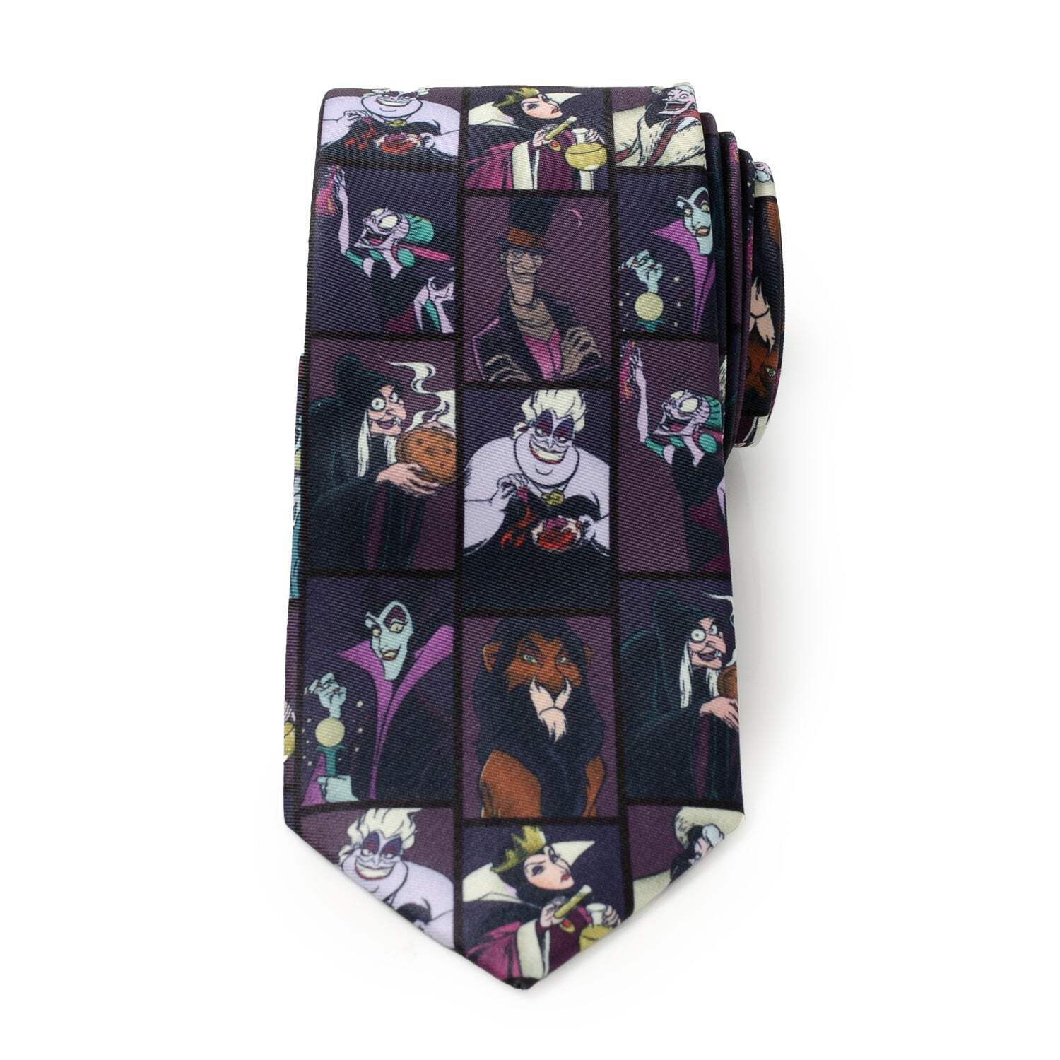 👔 Disney Villains Dark Pattern Men’s Tie