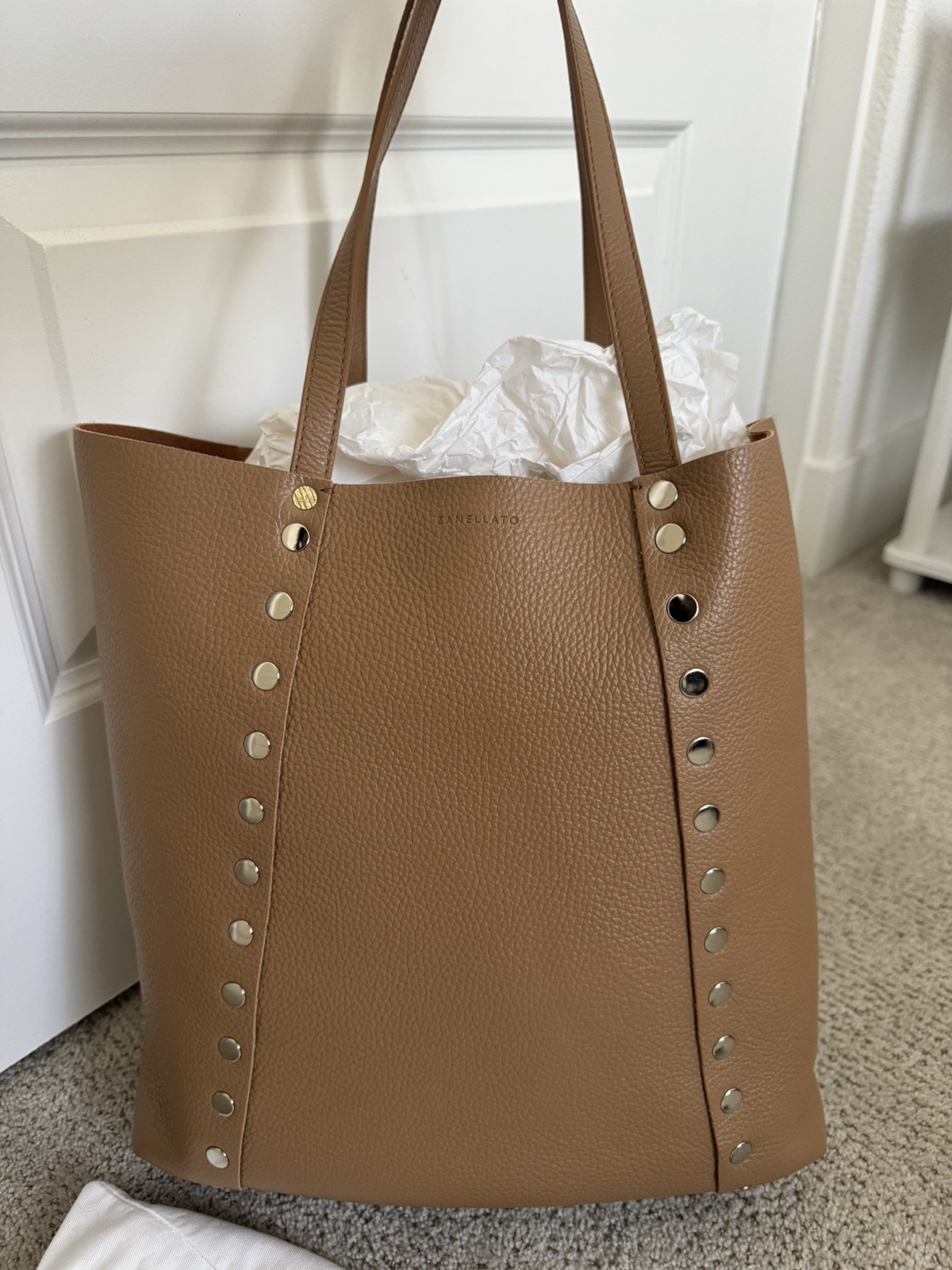 Zanellato Calf Leather Tote Bag