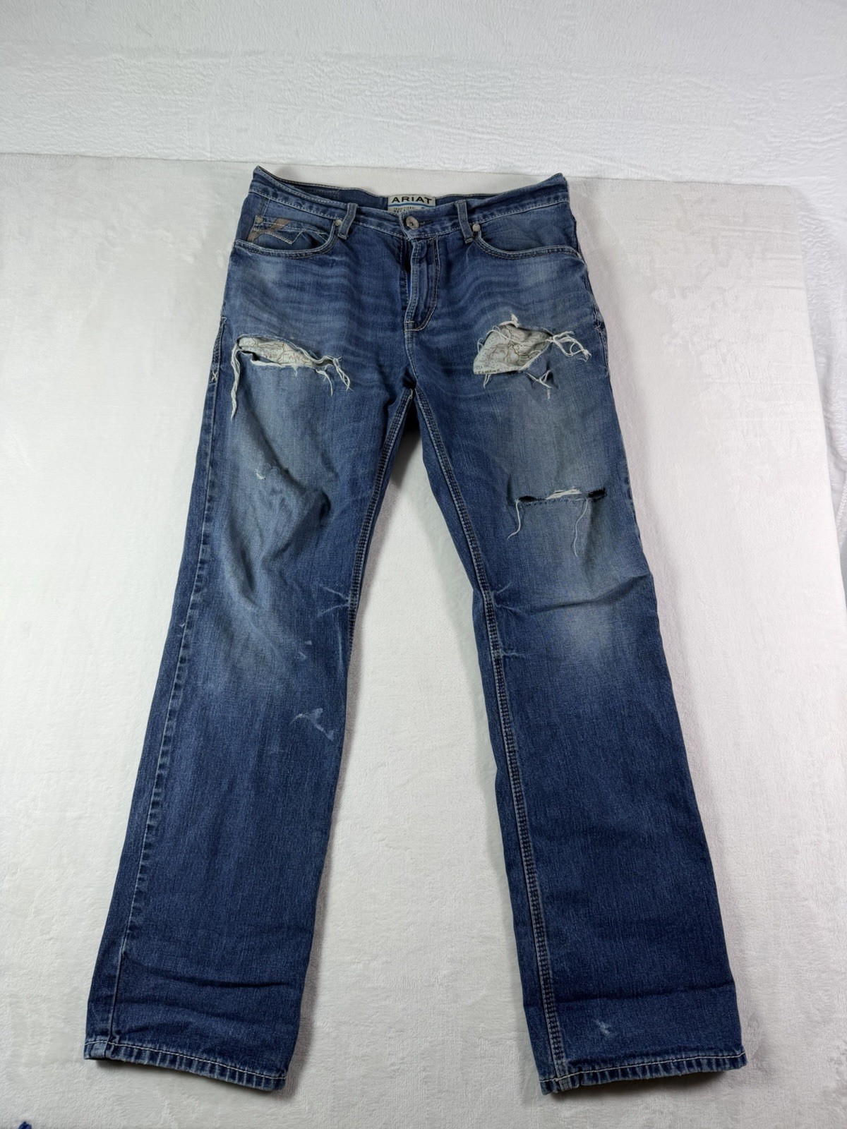 Ariat M2 Jeans Men’s Size 32×34 Traditional Relaxed Boot Cut Distressed