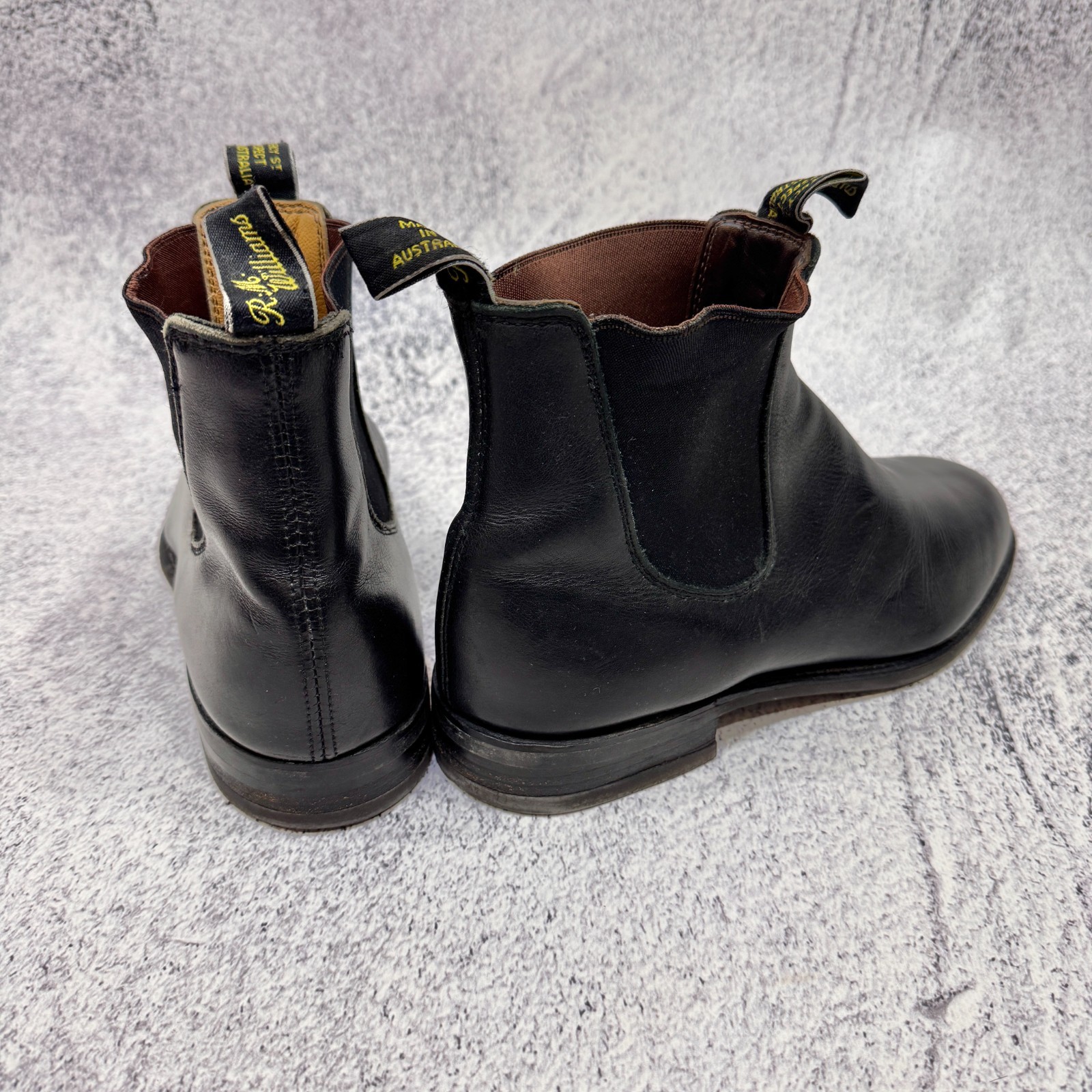 R.M. Williams Vintage Classic Leather Chelsea Boots 10.5H US11 29cm