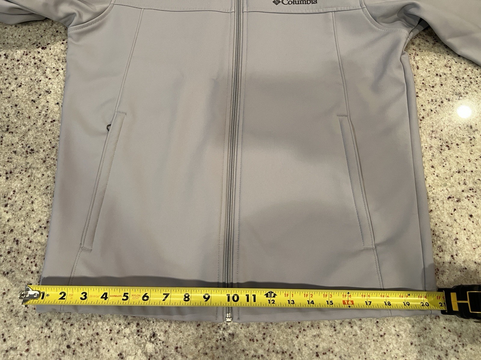 Columbia Bowen Lake II Softshell Jacket Gray Omni Shield Men’s Size Medium