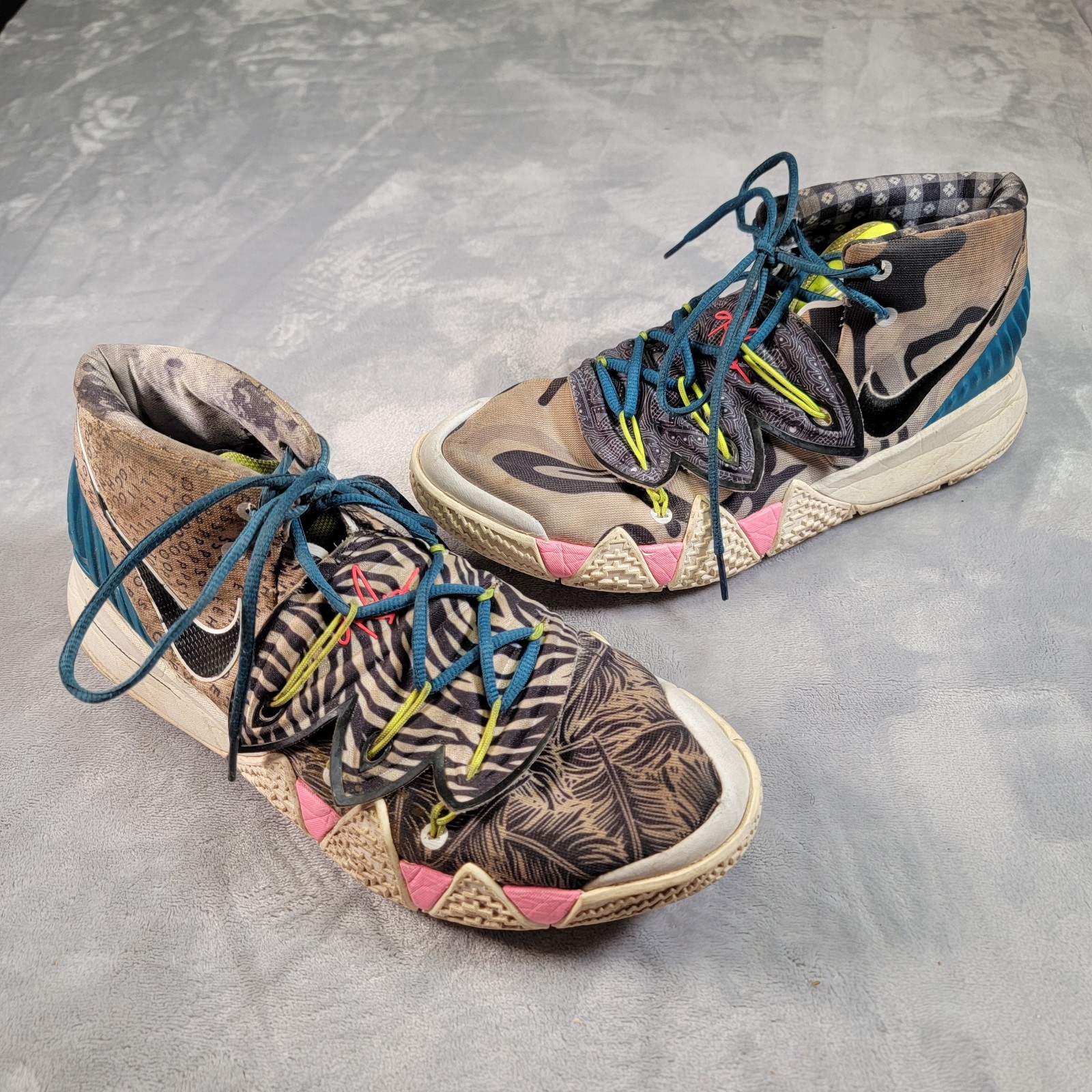Nike Kybrid S2 Men’s Basketball Shoes Size 12 What The Neon Multicolor