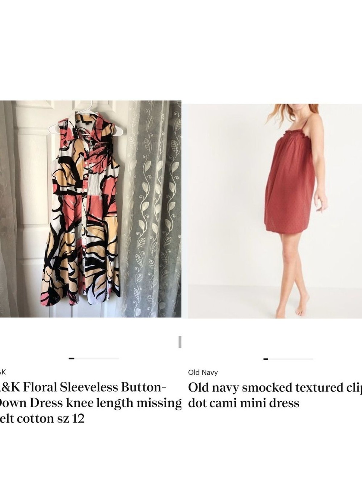 Mixed 12 Pieces Women’s Dresses Bundle Assorted Colors styles size L