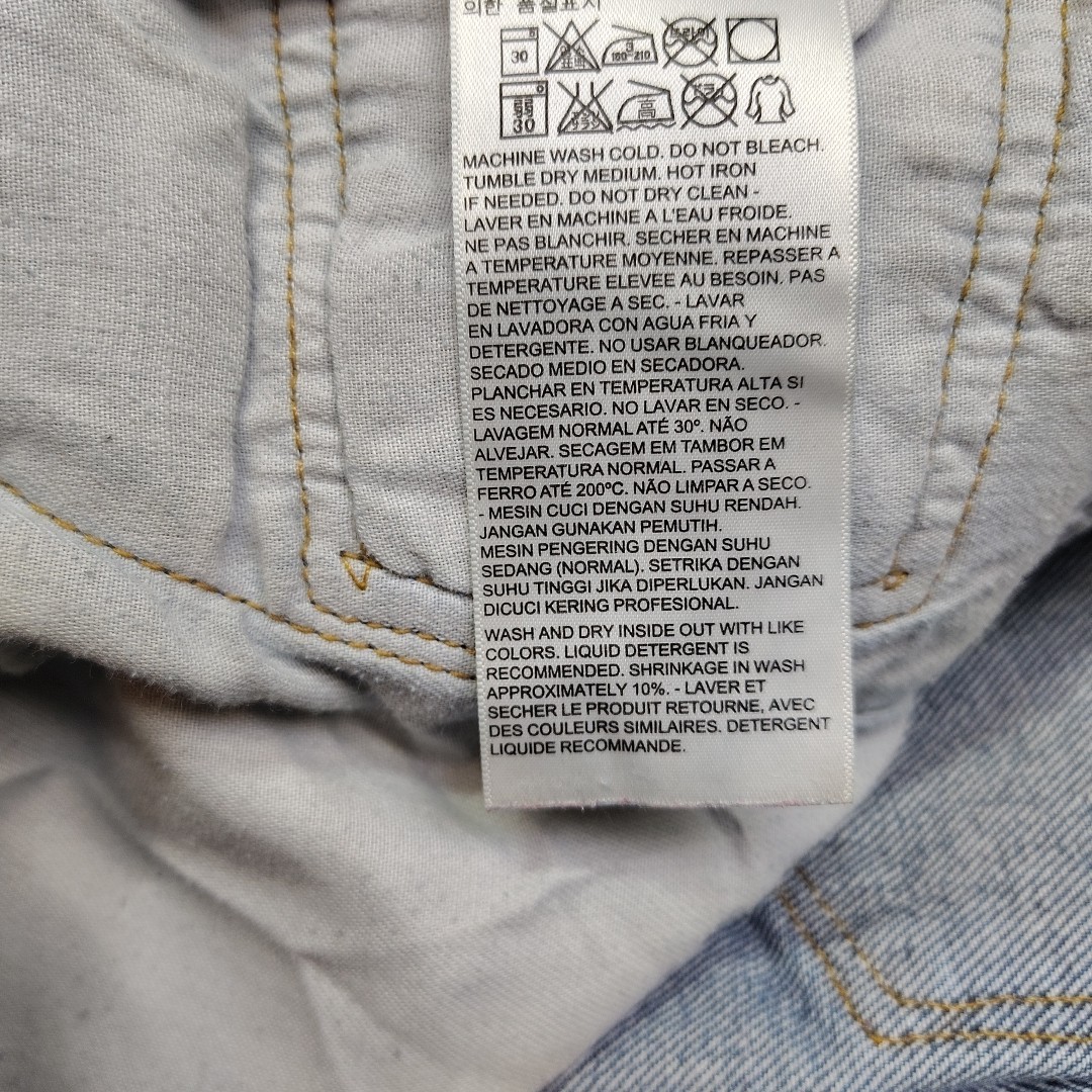 Levis Jeans 501 Mens 50×30 Button Fly Straight Leg Blue Denim Med Wash Work