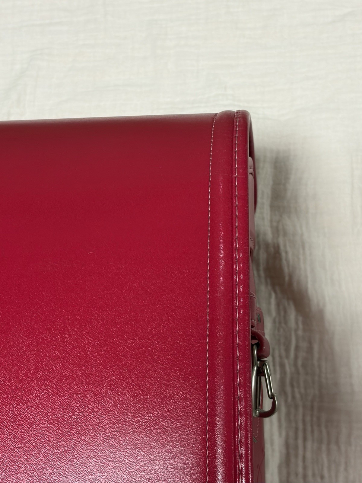 Randoseru Japan Fit-chan Red Synthetic Leather: School Bag Adult or Kids