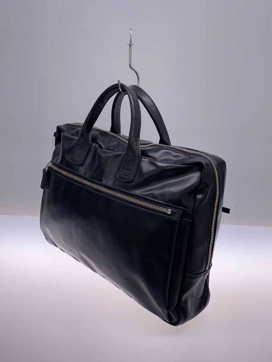 PORTER Briefcase Leather BLK Solid 820 07264