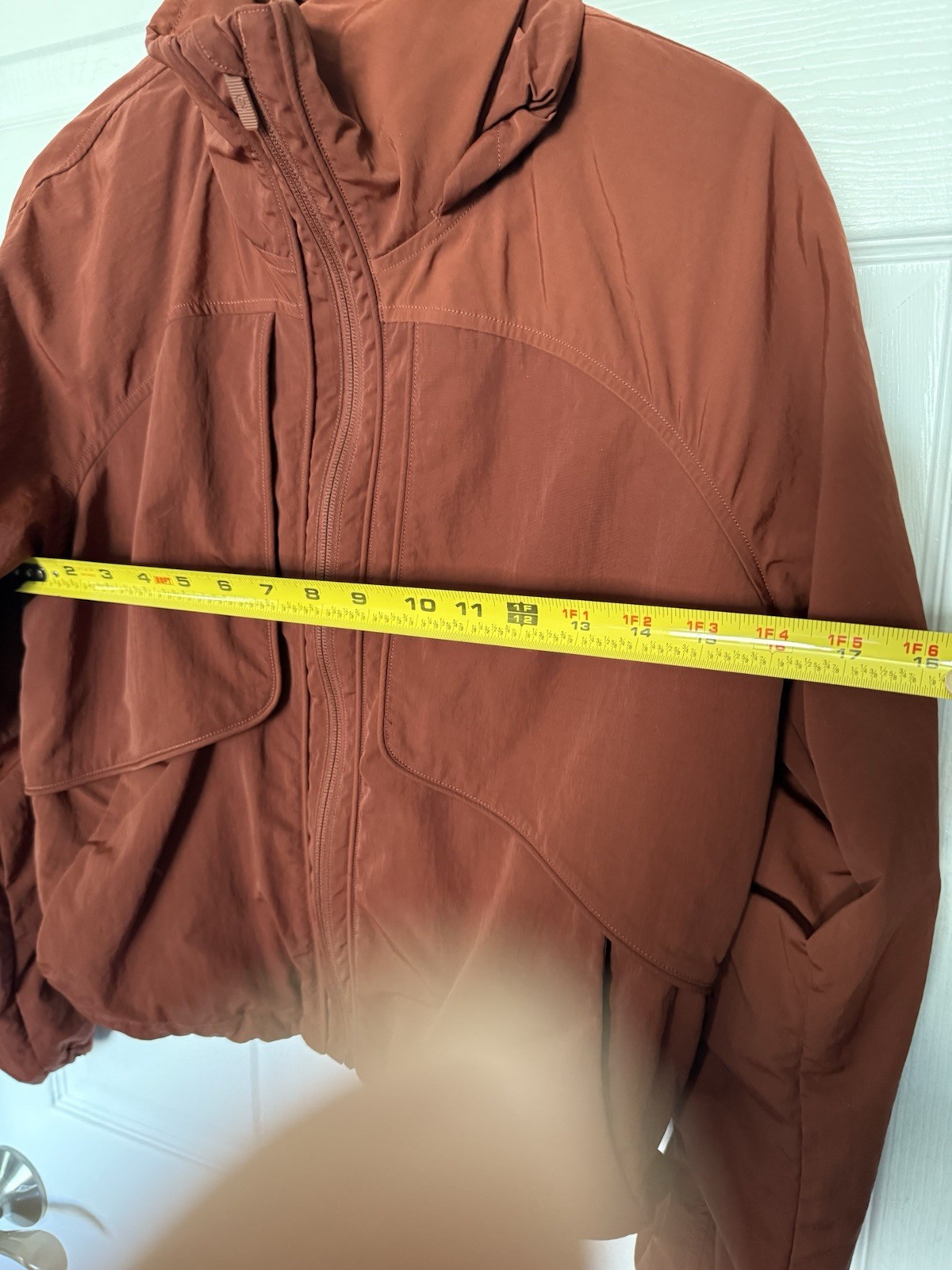 Lululemon Effortless Dark Terracotta Size 6 Jacket Women’s