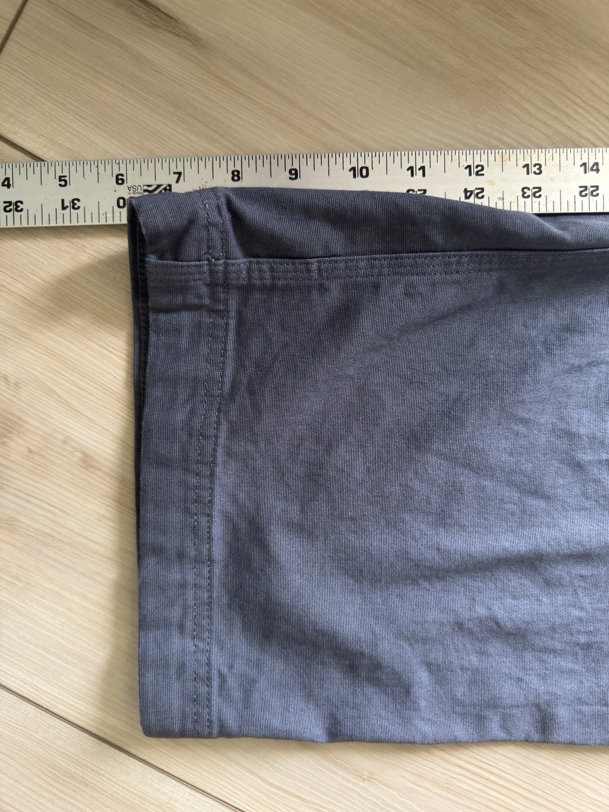 Duluth Trading Flex Fire Hose Cargo Pants Mens 42×30 Relaxed Fit Steel Blue NWOT