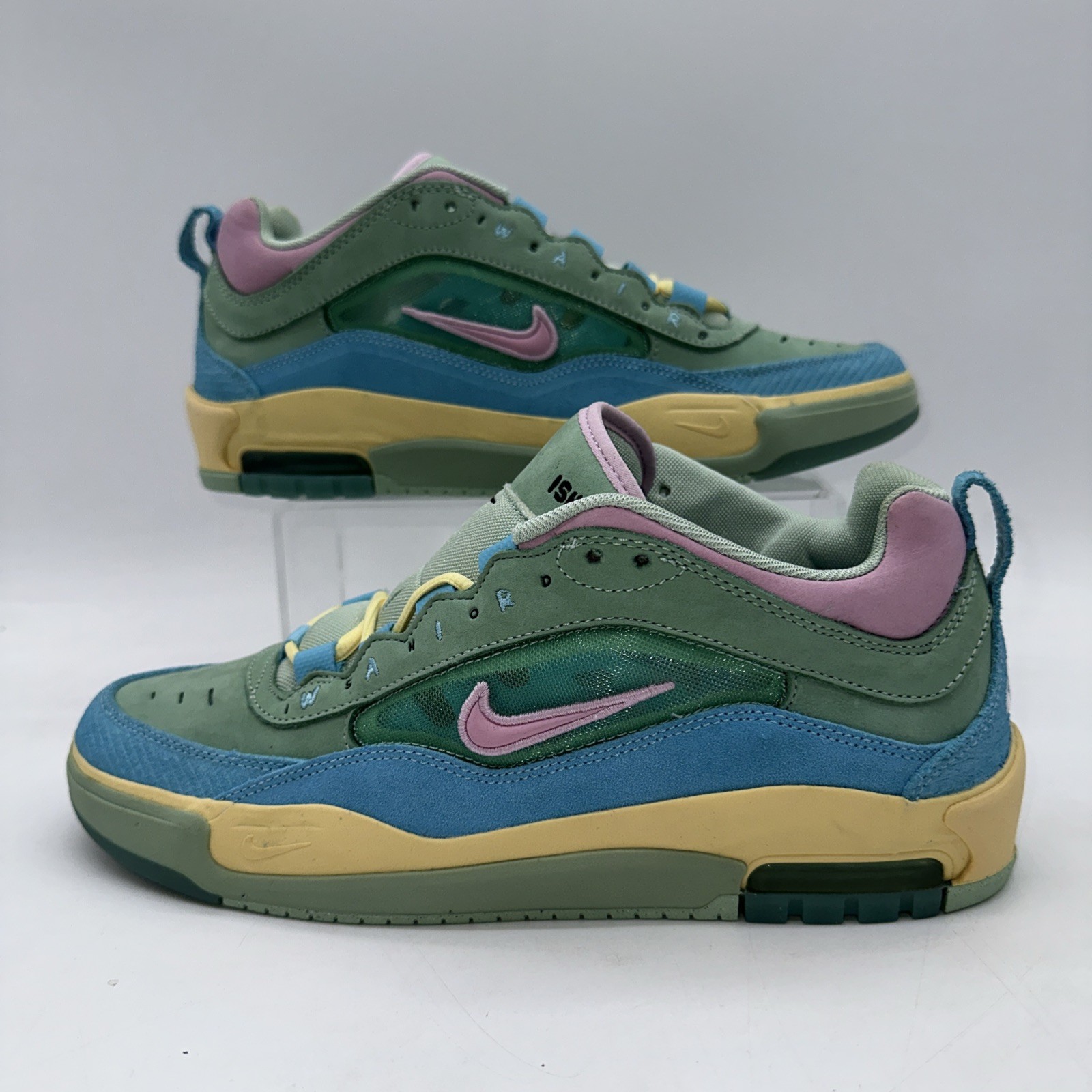Nike Men’s Size 11.5 Air Max Ishod Wair Visty (HF4074 400) Green Sneaker Sports