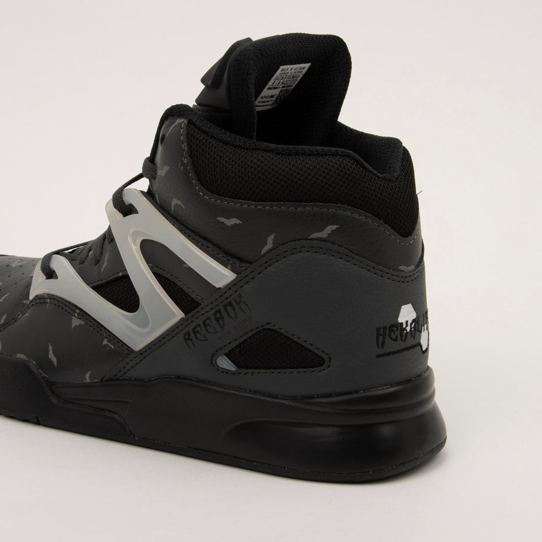 Reebok Pump Omni Zone II 100230644 Men’s Sneakers US 7-13 Black Gray New