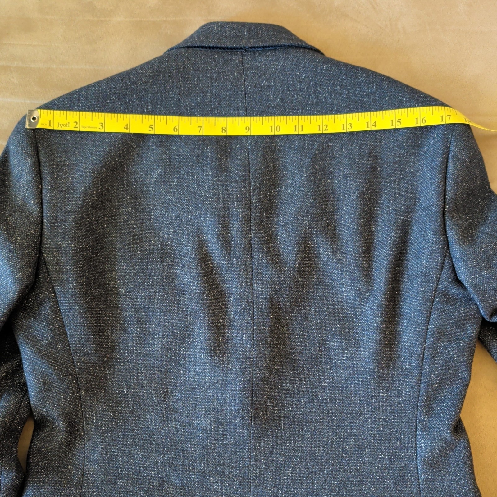 Joseph Abboud Blue Textured Blazer 36S