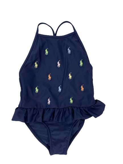 RALPH LAUREN GIRL’S NYLON ELASTANE-SCHIFFLI OP-SW 1 PC