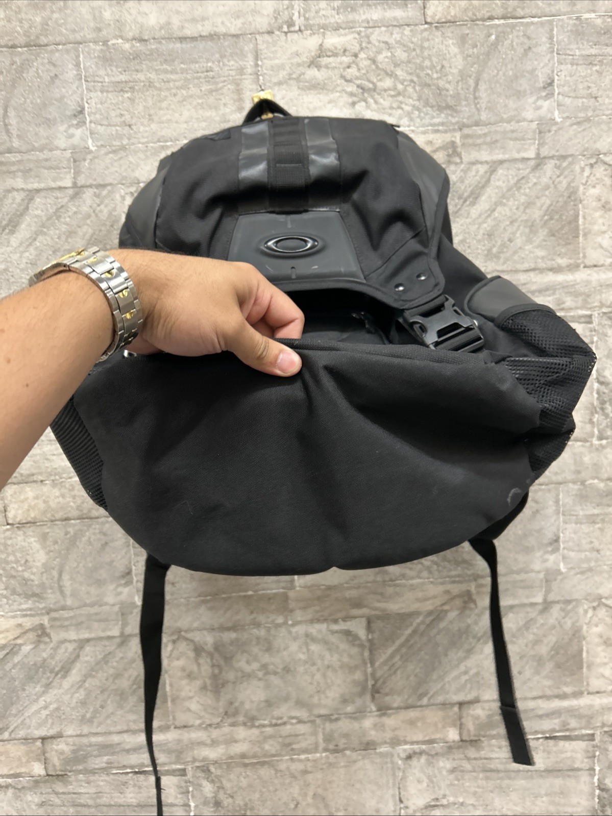 Oakley Gearbox LX Backpack All Black Blackout Tactical Stealth Bag Excellent