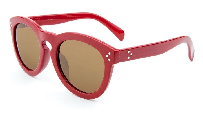 LUX Vintage Aviator Baby Cat Eye Round Keyhole Women Fashion Sunglasses 6133