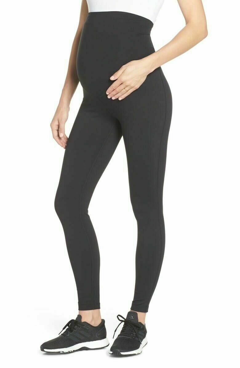 NEW Zella Mamasana Live In Maternity Ankle Leggings Black XXS XS S M, L, XL,XXL