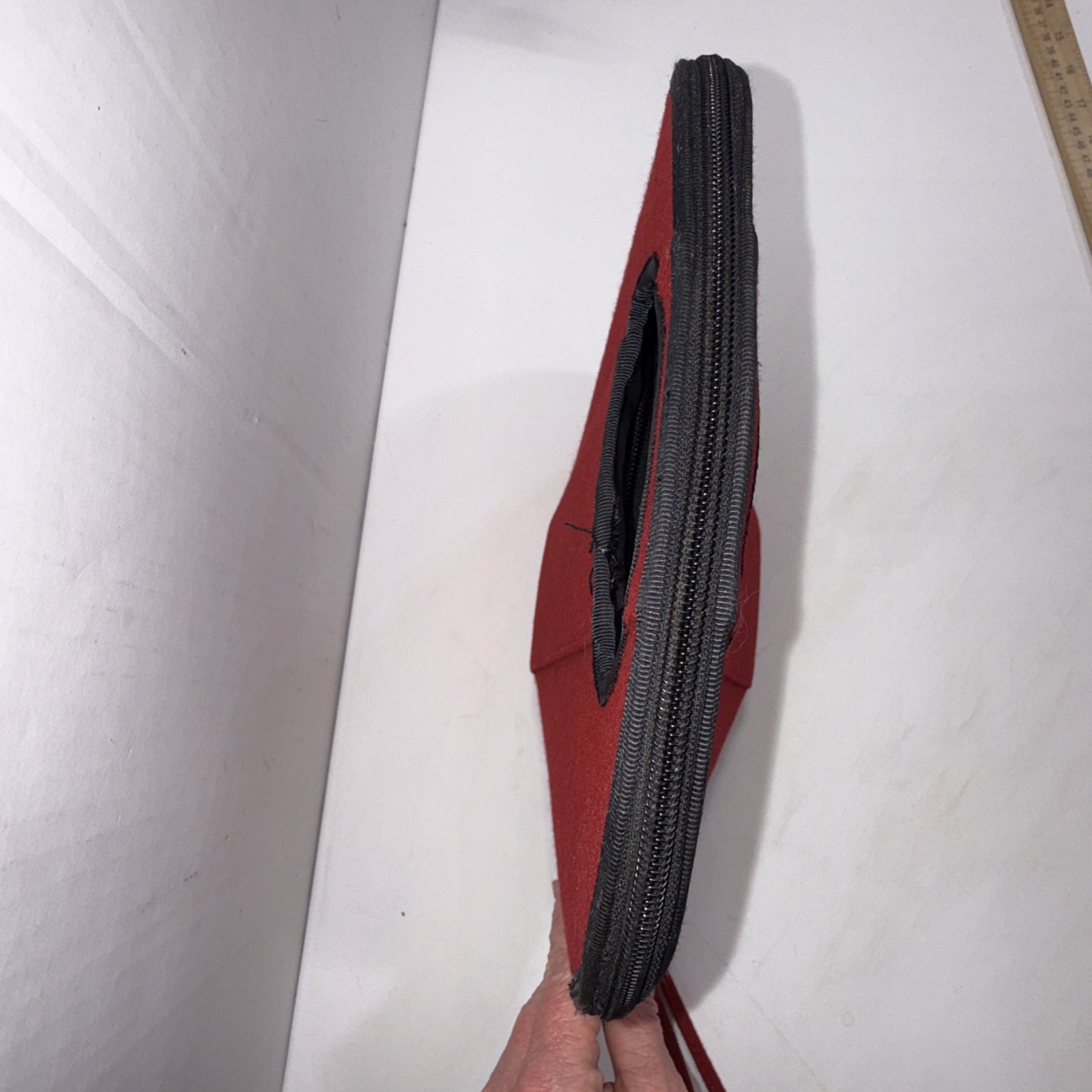 Boblbee Y2K Vintage Hard Shell Bag 2003 Made In Sweden Red Black *READ