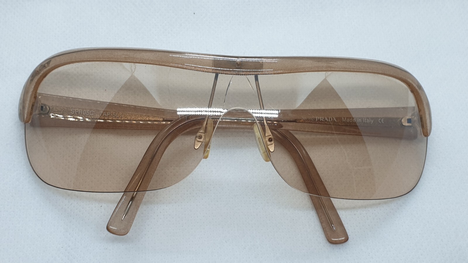 Prada SPR 05C 7AP 5L1 Sunglasses. Made in Italy