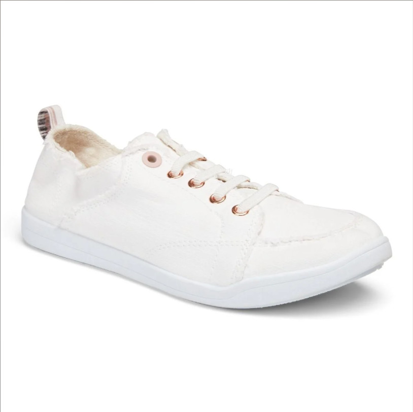 Vionic Pismo Canvas Sneaker Women Casual Comfort Walking Arch Support Shoe