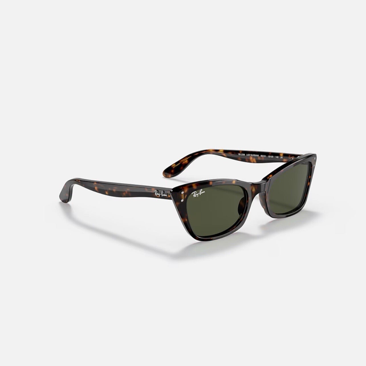 Ray-Ban ORB2299 Lady Burbank Sunglasses in Havana Green