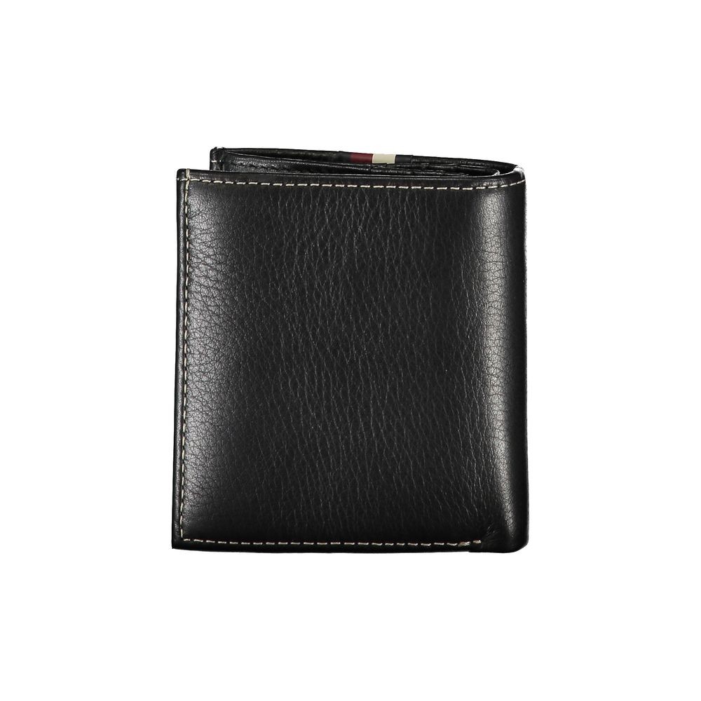 Tommy Hilfiger Nero Leather Men Wallet 100% Authentic – TO-25993