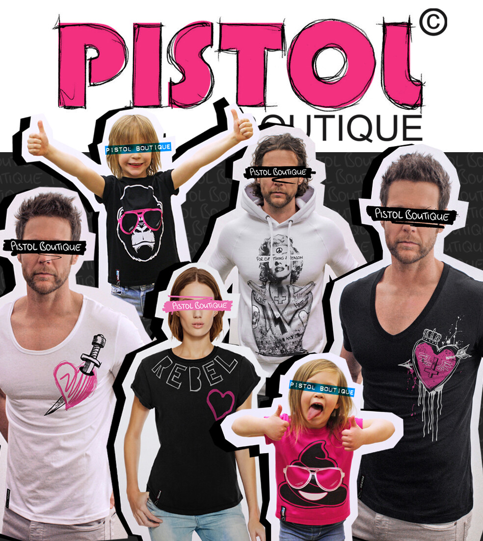 Pistol Boutique Men’s Black CHEST NECK SKETCH STARS Vest Top Singlet Tank
