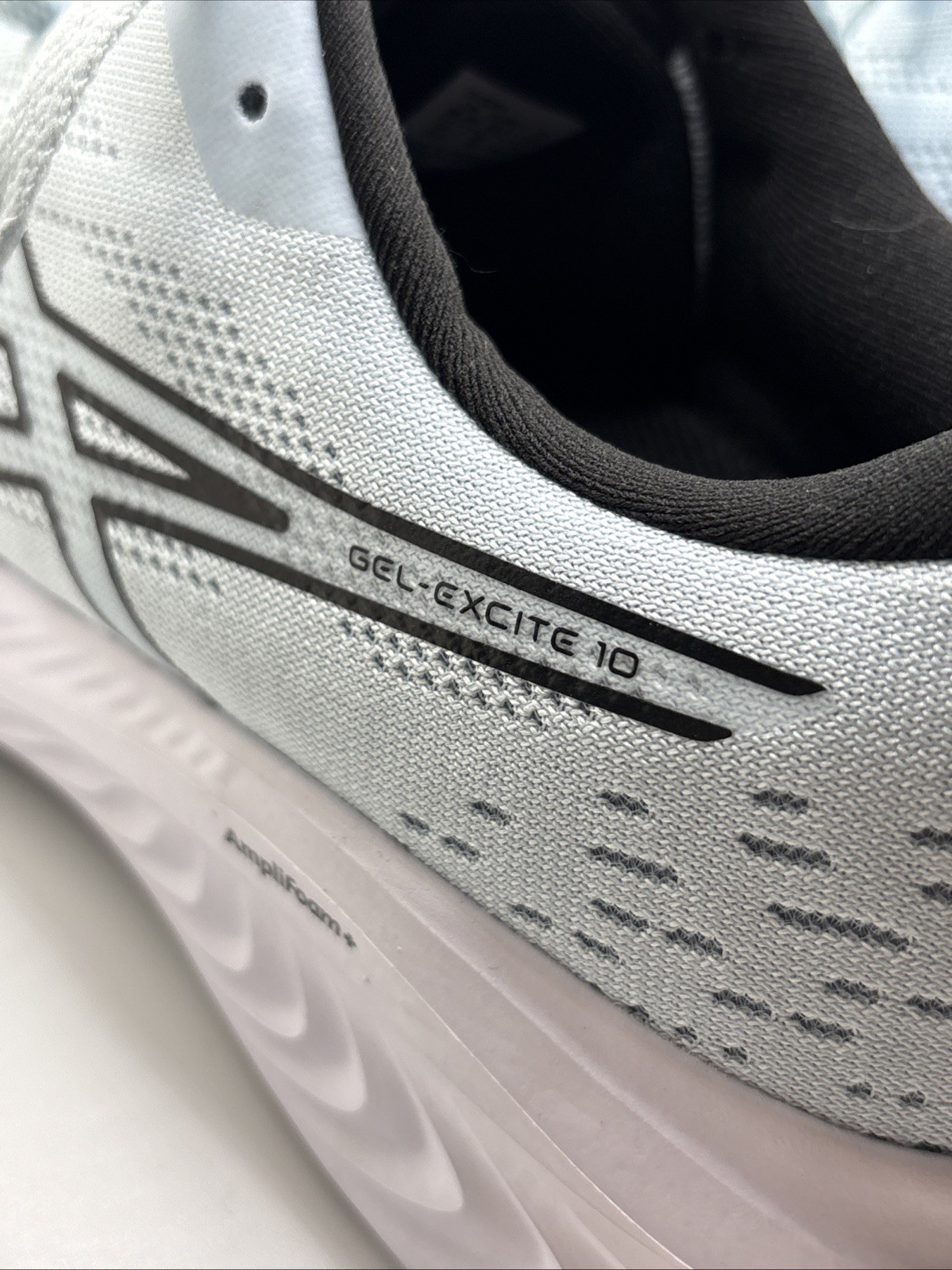 NIB MEN’S ASICS GEL EXCITE 10 COOL GREY/BLACK RUNNING SHOE SNEAKERS 10.5