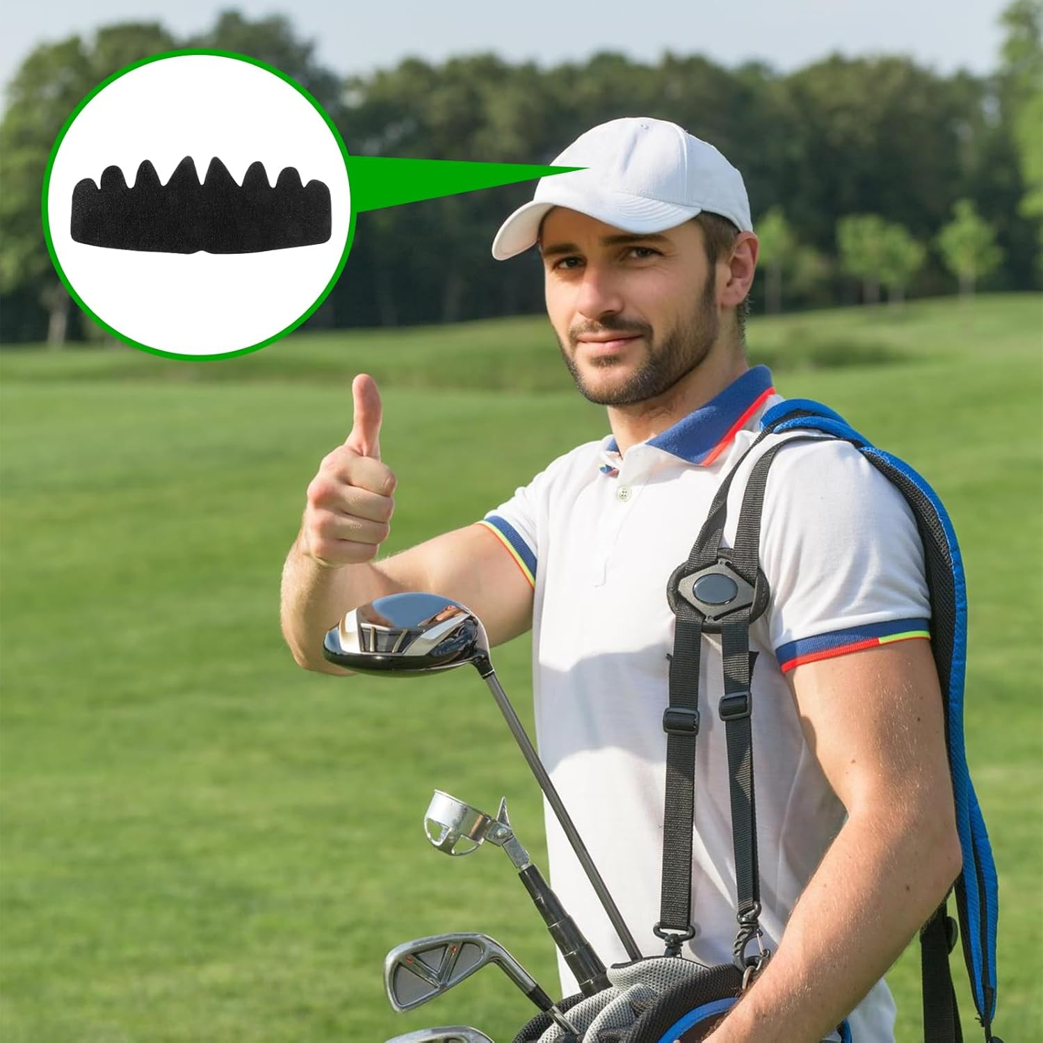 10 PCS Black Baseball Cap Inserts, Flexible Washable Hat Shaper Inserts for Base