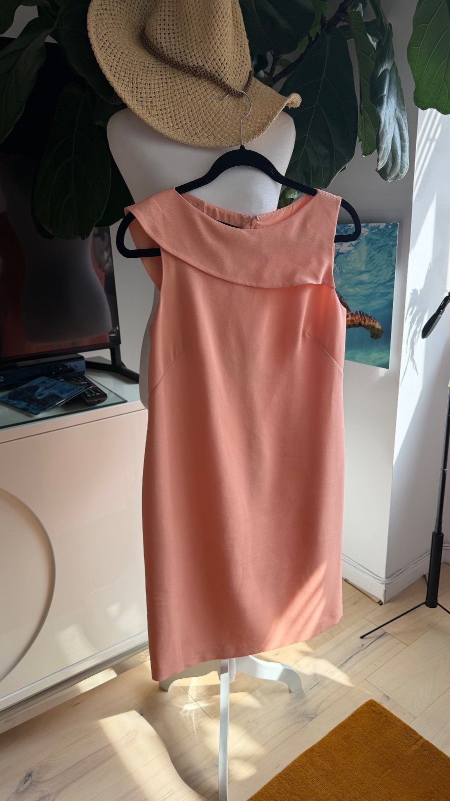 Lafayette 148 Pink Dress S L
