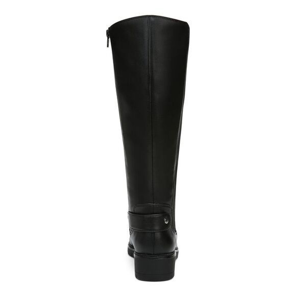 STYLE & COMPANY Womens Black Strap Accent Side Goring Lug Sole Padded