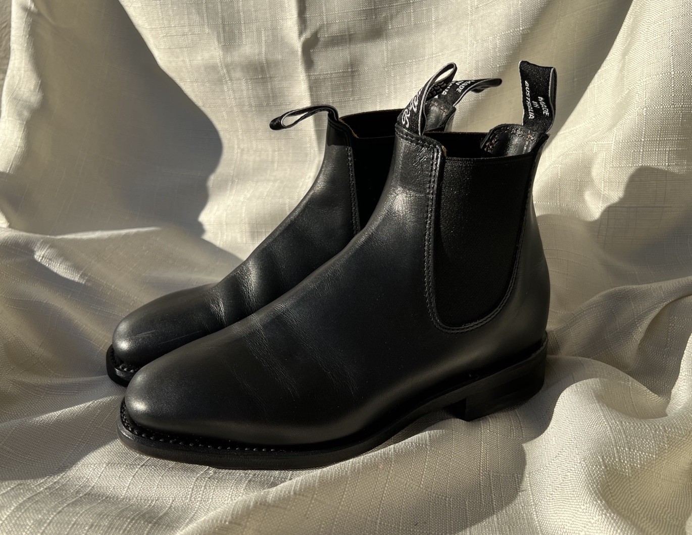 NEW WITH BOX: R.M. Williams – Comfort Craftsman Boot – Black / EU 36F