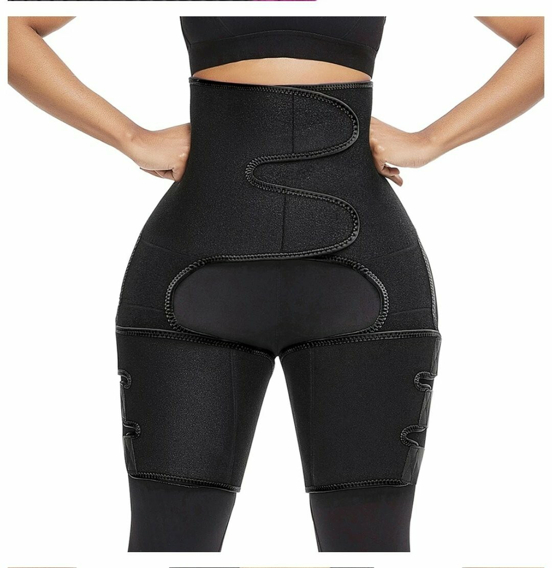 High Waist Thigh Body Shaper Trimmers Trainer Butt Lifter Slimming Burn Belt