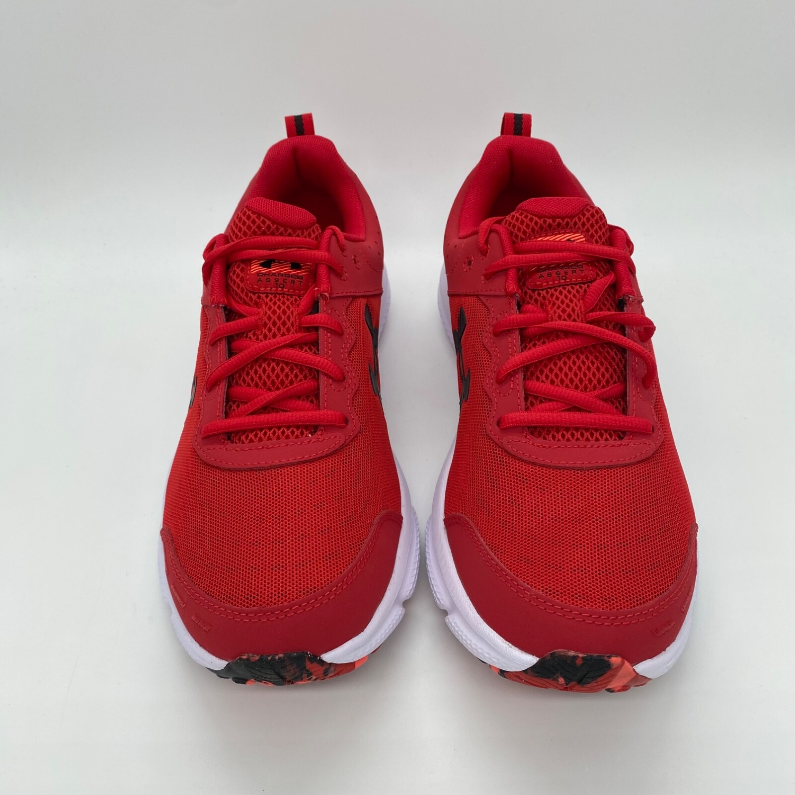 Under Armour Men’s UA Charged Assert 10 Shoes Casual 3026175-600 Red Size 11