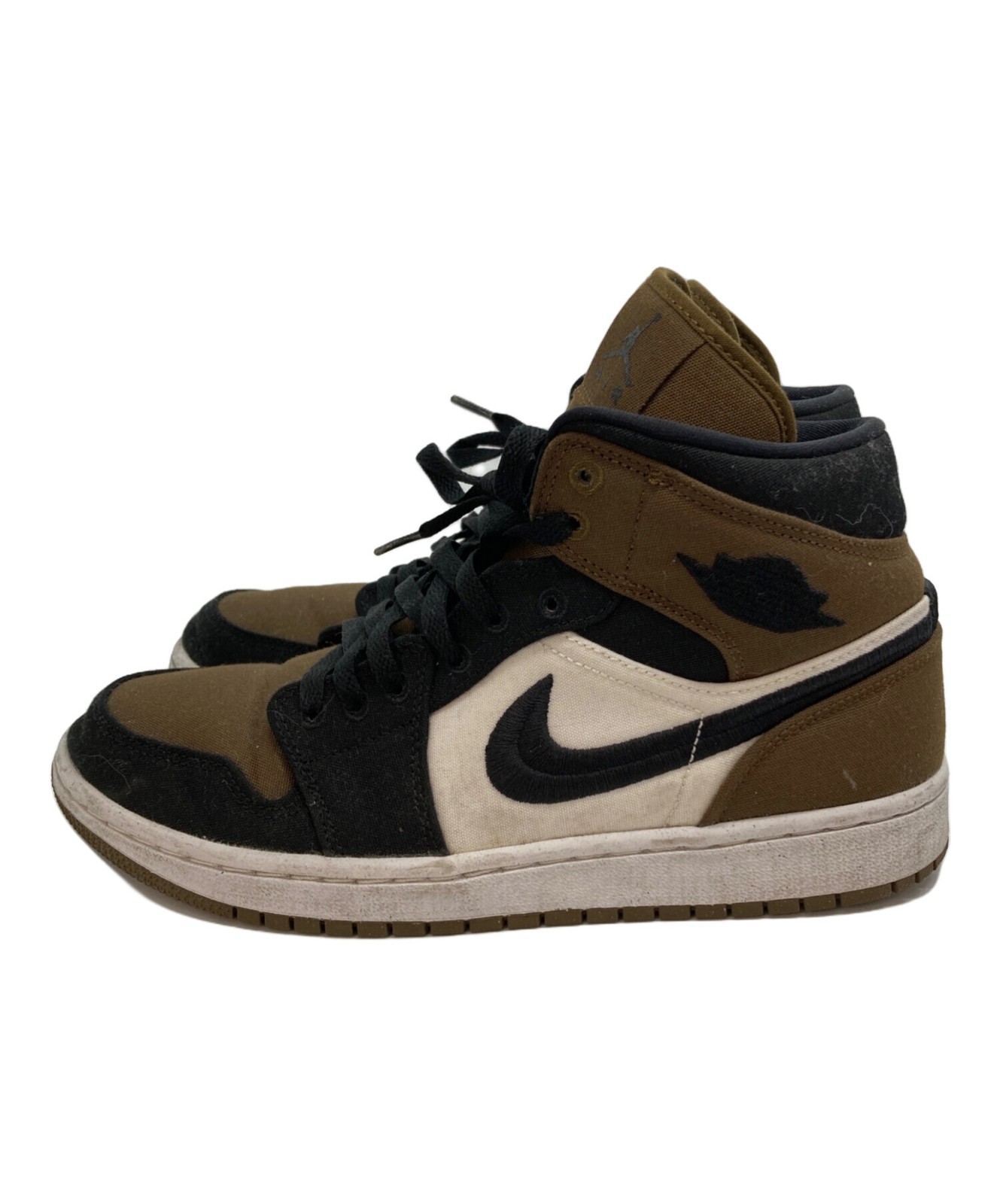 Nike Jordan 1 Mid Se Se Olive Toe BG325