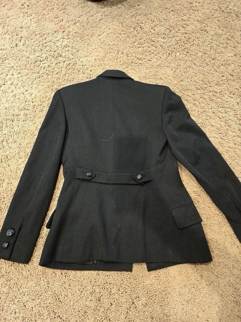 Gianni Versace made in Italy tailored jacket black Women