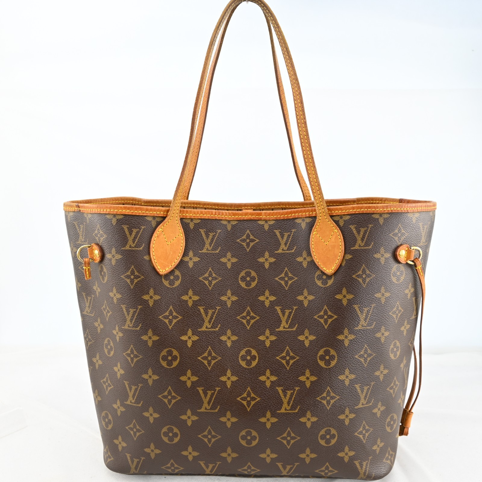 Auth Louis Vuitton Monogram Neverfull MM Shoulder Tote Bag M40157 LV P5071YJ805